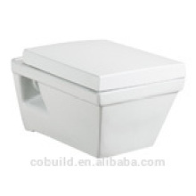 CB8111 AAA quality standard square wall mounting western toilet